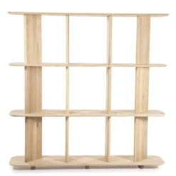 A-Meubel Wandkast Ty - Naturel - 96222