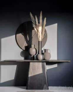 A-Meubel Wandtafel Aron - Zwart - 95768