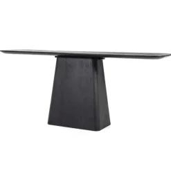 A-Meubel Wandtafel Aron - Zwart - 95768