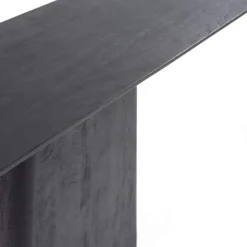 A-Meubel Wandtafel Aron - Zwart - 95768