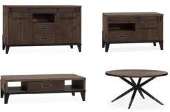 A-Meubel Woonkamerset Donkereind