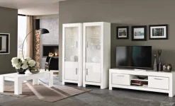 A-Meubel Woonkamerset Marknesse Wit